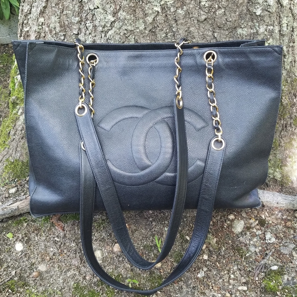 *Just Showing!!!* Chanel Jumbo XL CC Shopping Tote